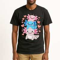 Axolotl Kawaii Anime Cute Axolotls Tall T-Shirt