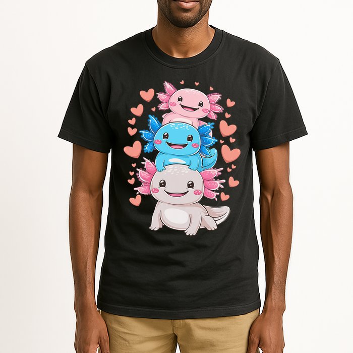 Axolotl Kawaii Anime Cute Axolotls Tall T-Shirt