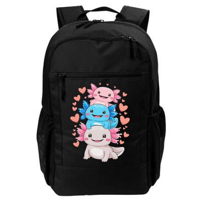 Axolotl Kawaii Anime Cute Axolotls Backpack