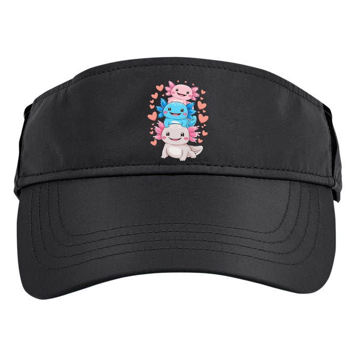 Axolotl Kawaii Anime Cute Axolotls Adult Drive Performance Visor