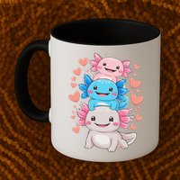 Axolotl Kawaii Anime Cute Axolotls Mug