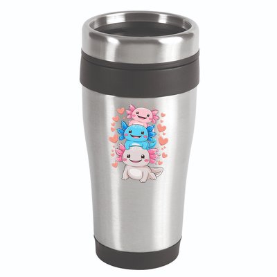Axolotl Kawaii Anime Cute Axolotls 16oz Travel Tumbler