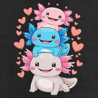 Axolotl Kawaii Anime Cute Axolotls Hat