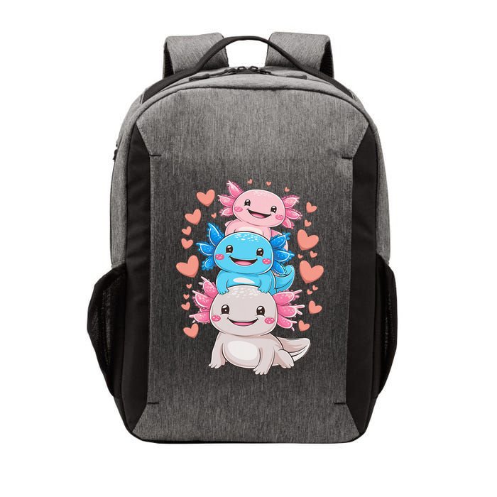 Axolotl Kawaii Anime Cute Axolotls Vector Backpack