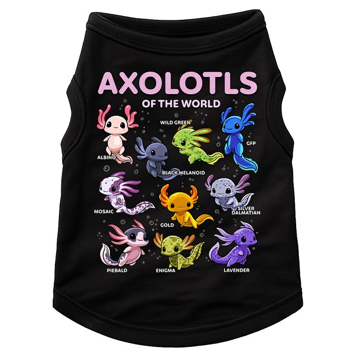 Axolotl Kawaii Axolotls Of The World Axolotl Animals Doggie Tank