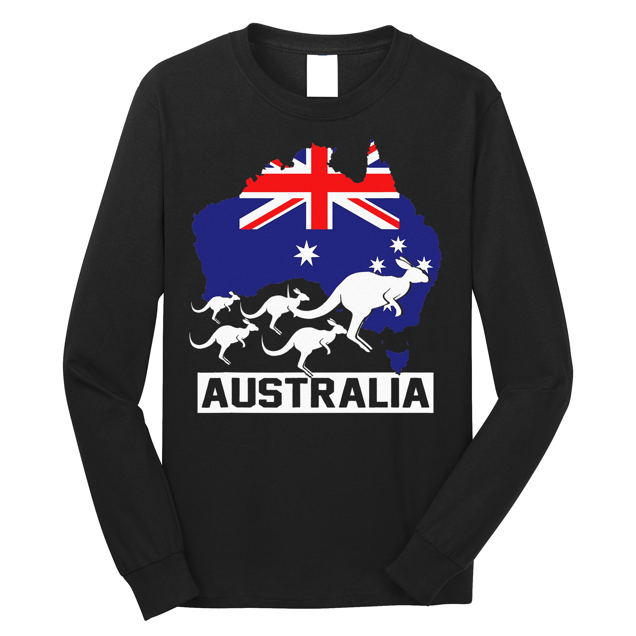 Australia Kangaroo Long Sleeve Shirt