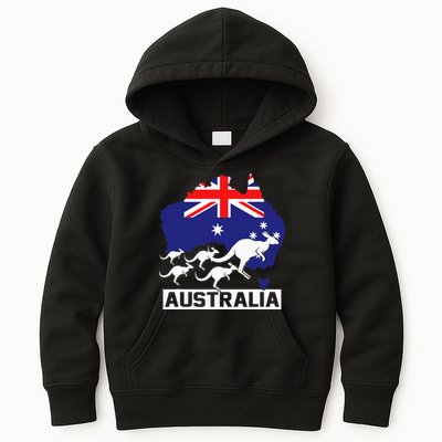 Australia Kangaroo Kids Hoodie