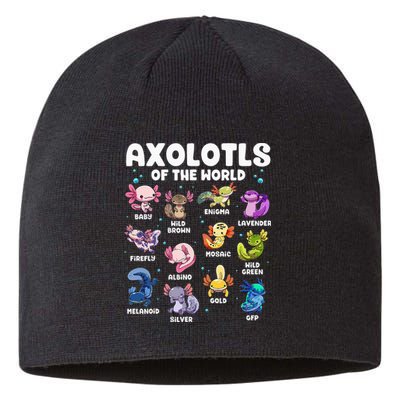 Axolotl Kawaii Axolotls Of The World Axolotl Animals Sustainable Beanie