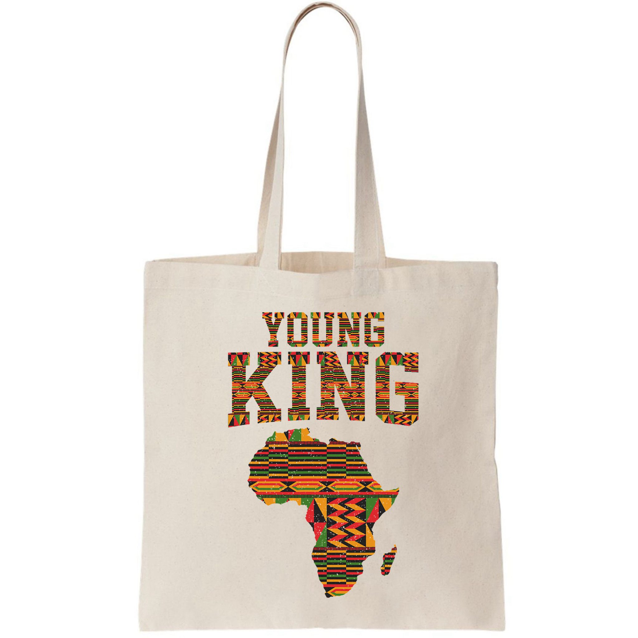 African King Art Kente Cloth African Print Bag