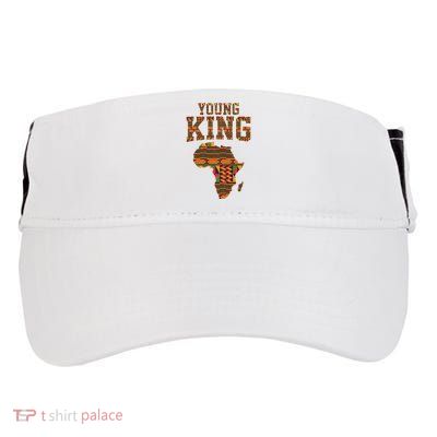 African King Art Kente Cloth African Print Adult Drive Performance Visor
