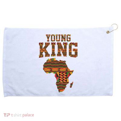 African King Art Kente Cloth African Print Grommeted Golf Towel