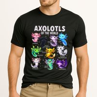Axolotl Kawaii Axolotls Of The World Axolotl Animals Performance Shirt