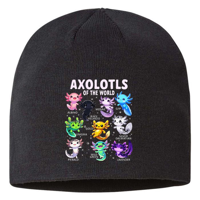 Axolotl Kawaii Axolotls Of The World Axolotl Animals Sustainable Beanie