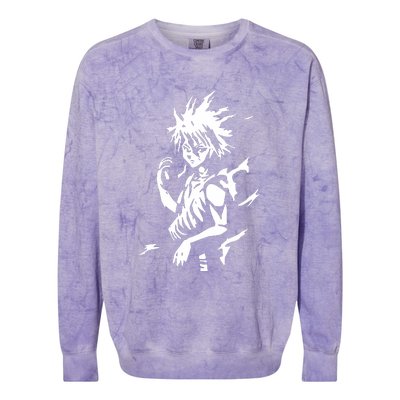 A7 Killua Assassin Lightning Aura Hunter Colorblast Crewneck Sweatshirt