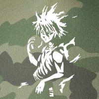 A7 Killua Assassin Lightning Aura Hunter Legacy Tie Dye Trucker Hat