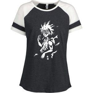 A7 Killua Assassin Lightning Aura Hunter Enza Ladies Jersey Colorblock Tee