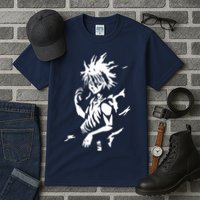 A7 Killua Assassin Lightning Aura Hunter Tall T-Shirt