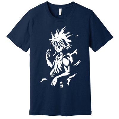 A7 Killua Assassin Lightning Aura Hunter Premium T-Shirt