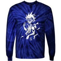 A7 Killua Assassin Lightning Aura Hunter Tie-Dye Long Sleeve Shirt