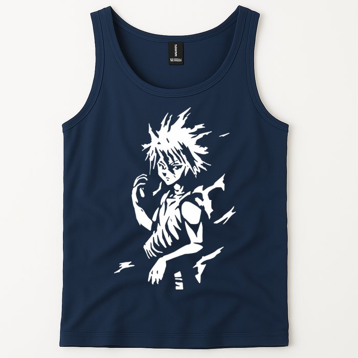 A7 Killua Assassin Lightning Aura Hunter Tank Top