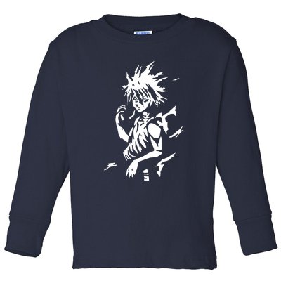 A7 Killua Assassin Lightning Aura Hunter Toddler Long Sleeve Shirt