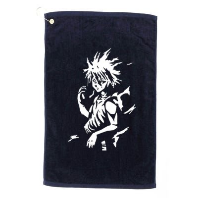 A7 Killua Assassin Lightning Aura Hunter Platinum Collection Golf Towel