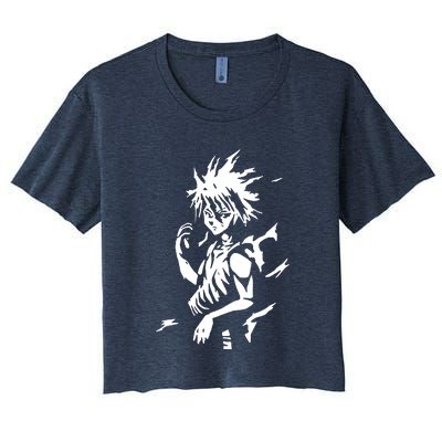 A7 Killua Assassin Lightning Aura Hunter Women's Crop Top Tee