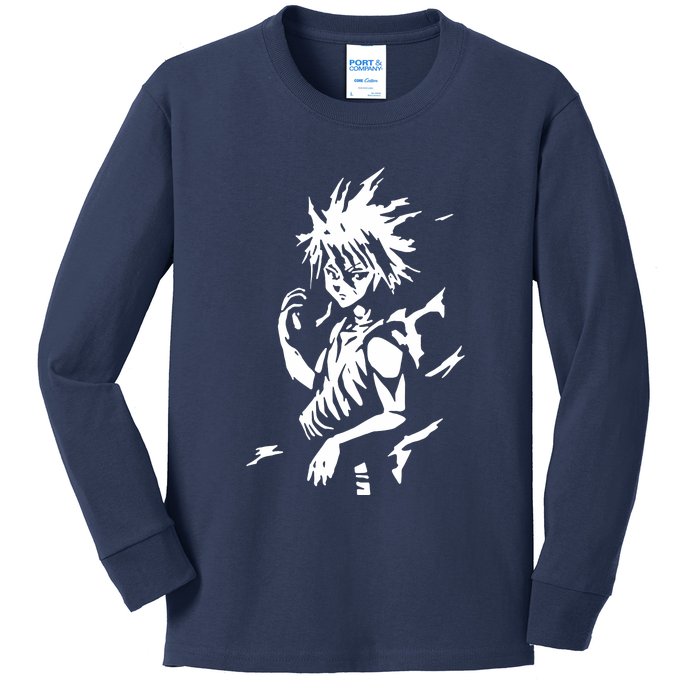 A7 Killua Assassin Lightning Aura Hunter Kids Long Sleeve Shirt