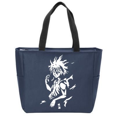 A7 Killua Assassin Lightning Aura Hunter Zip Tote Bag