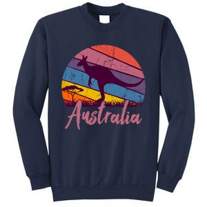 Australia Kangaroo Aussie Australian Souvenir Tourist Retro Sweatshirt