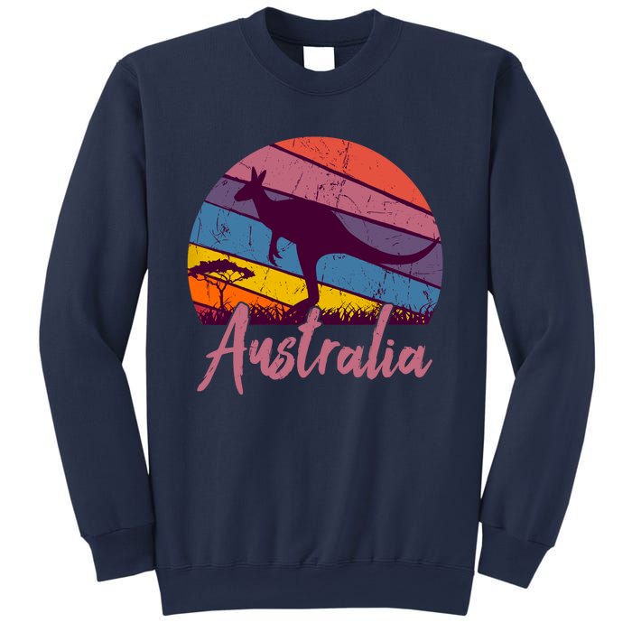 Australia Kangaroo Aussie Australian Souvenir Tourist Retro Sweatshirt