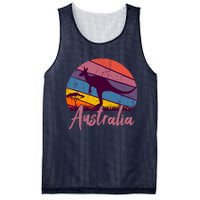 Australia Kangaroo Aussie Australian Souvenir Tourist Retro Mesh Reversible Basketball Jersey Tank