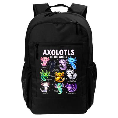 Axolotl Kawaii Axolotls Of The World Axolotl Animals Backpack