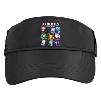 Axolotl Kawaii Axolotls Of The World Axolotl Animals Adult Drive Performance Visor
