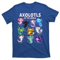 Axolotl Kawaii Axolotls Of The World Axolotl Animals T-Shirt