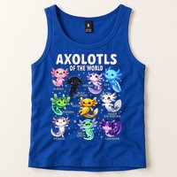 Axolotl Kawaii Axolotls Of The World Axolotl Animals Tank Top