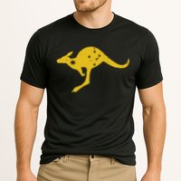 AUSTRALIA KANGAROO AUSSIE ROO FLAG ROUNDEL SPORTS MILITARY Cooling Performance Crew T-Shirt
