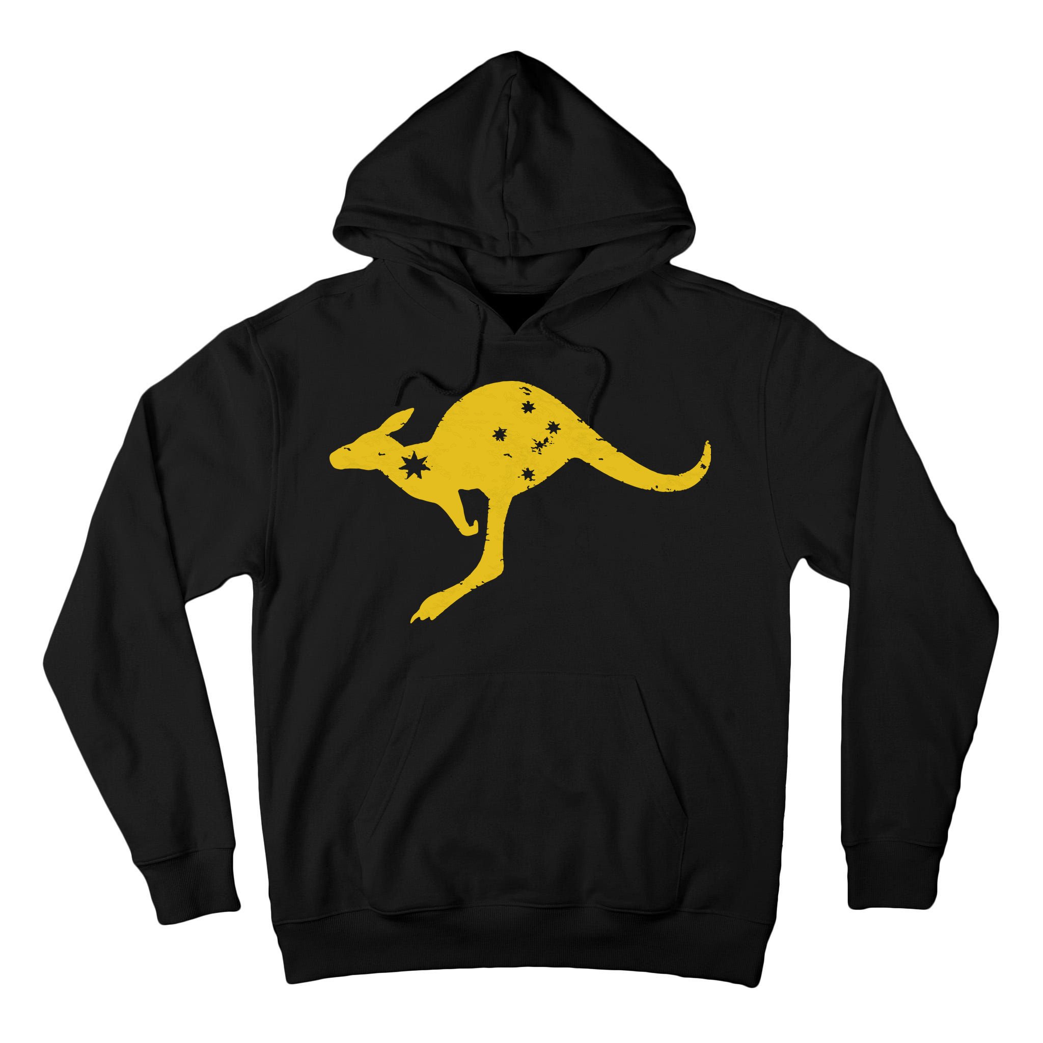 AUSTRALIA KANGAROO AUSSIE ROO FLAG ROUNDEL SPORTS MILITARY Tall Hoodie