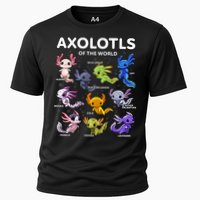 Axolotl Kawaii Axolotls Of The World Axolotl Animals Performance Shirt