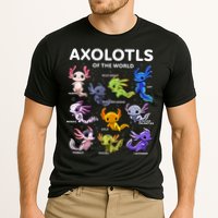 Axolotl Kawaii Axolotls Of The World Axolotl Animals Performance Shirt