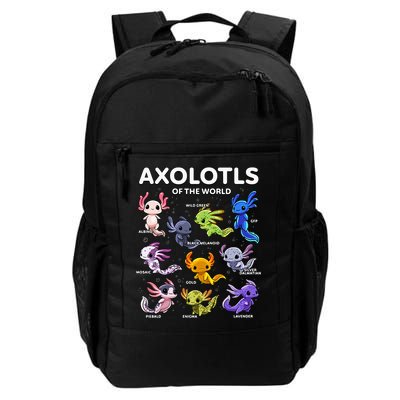 Axolotl Kawaii Axolotls Of The World Axolotl Animals Backpack