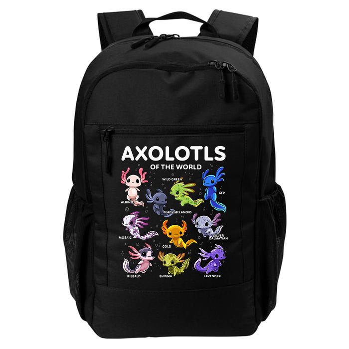 Axolotl Kawaii Axolotls Of The World Axolotl Animals Backpack