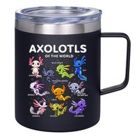 Axolotl Kawaii Axolotls Of The World Axolotl Animals 12oz Stainless Steel Coffee Mug
