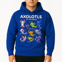 Axolotl Kawaii Axolotls Of The World Axolotl Animals Hoodie
