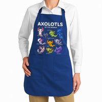 Axolotl Kawaii Axolotls Of The World Axolotl Animals Apron