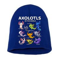 Axolotl Kawaii Axolotls Of The World Axolotl Animals Short Acrylic Beanie