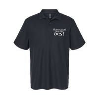 Ammachi Knows Best Grandmother Gift Softstyle Adult Sport Polo