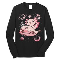 Axolotl Kawaii Blobfish Long Sleeve Shirt