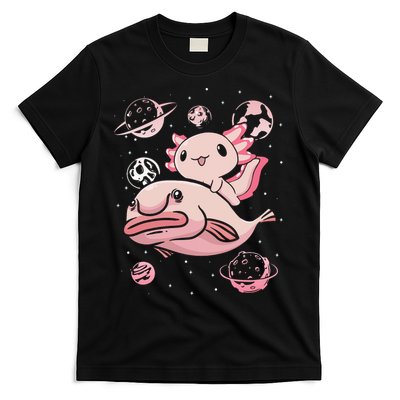 Axolotl Kawaii Blobfish T-Shirt