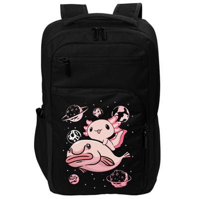 Axolotl Kawaii Blobfish Impact Tech Backpack